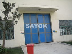 甘肃工业电动折叠门 兰州工业电动折叠门 安徽赛科