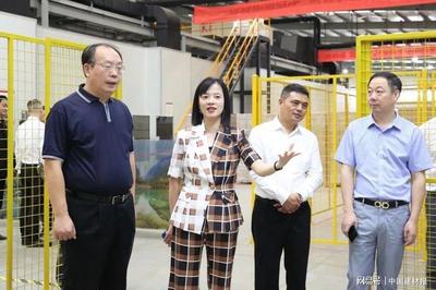 安徽省副省长周喜安一行到成都中建材调研